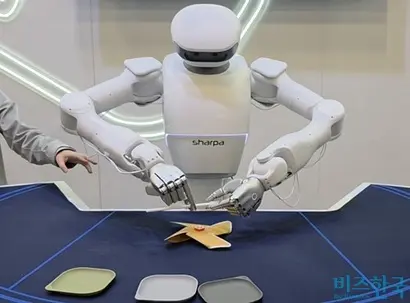 샤르파의 로봇 손 기술 샤르파웨이브는 정교한 작업도 소화가능하다. 사진=강은경 기자