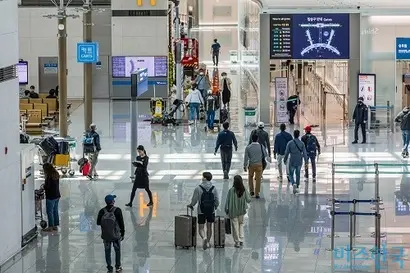 인천국제공항 출국장의 모습. 사진=최준필 기자