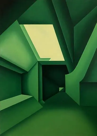 Faint Sound of Sunlight: 90.9×65.1cm Acrylic on canvas 2026