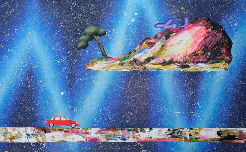그 섬에 가고싶다_26007: 117×73cm 캔버스에 유채 2026
