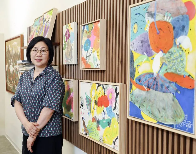 [한국미술응원프로젝트 시즌12] 박하경-현대적 감성으로 표현한 민화